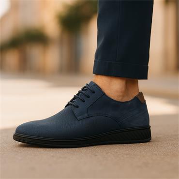 6th Sense Verve Laced Casual Shoe - Navy